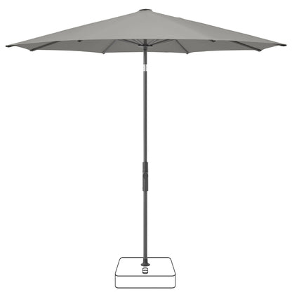 Twist Parasol diam. 300 cm - Smoke