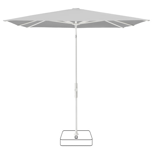 Twist Parasol 240x240 cm - Granite