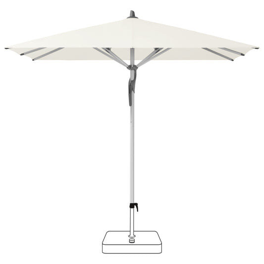 Fortero Parasol 250x250 cm - Off White