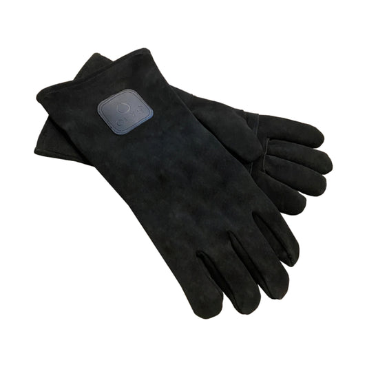 Suede Gloves - Black