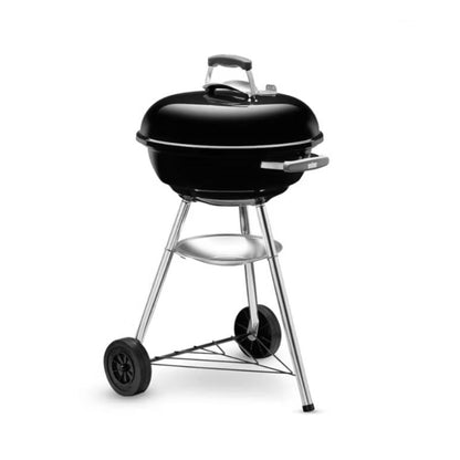 Compact Kettle Charcoal Barbecue 47cm Black