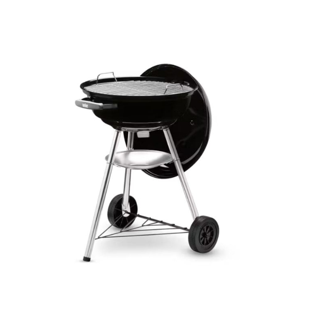 Compact Kettle Charcoal Barbecue 47cm Black