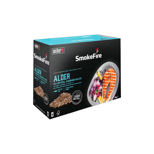 Alder All-Natural Hardwood Pellets - 8 Kg