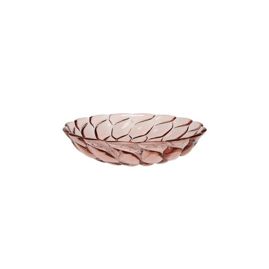 Jellies Family Crystal Soup Plates - Pink