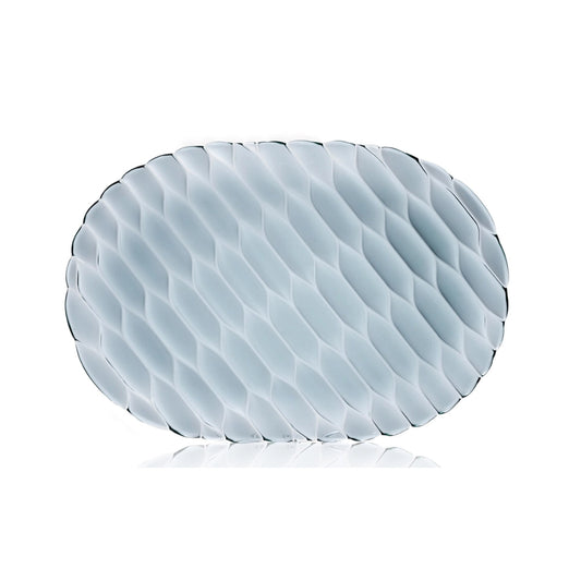 Jellies Family Crystal Oval Trays - Light Blue