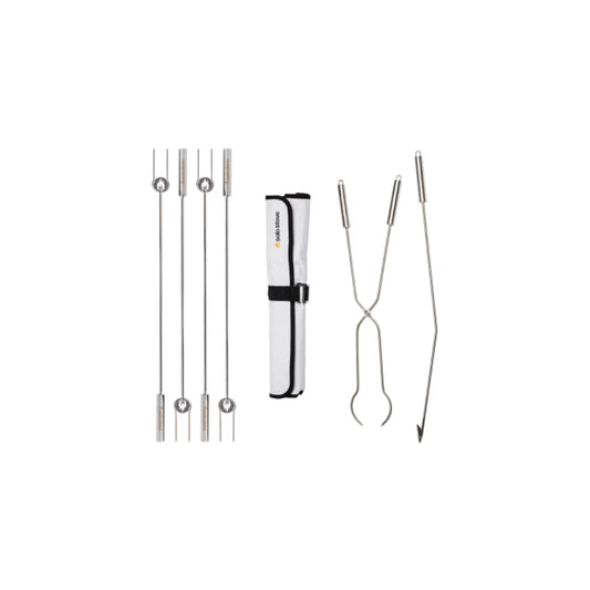 Solo Stove Roasting Sticks + Fire Pit tools Bundle