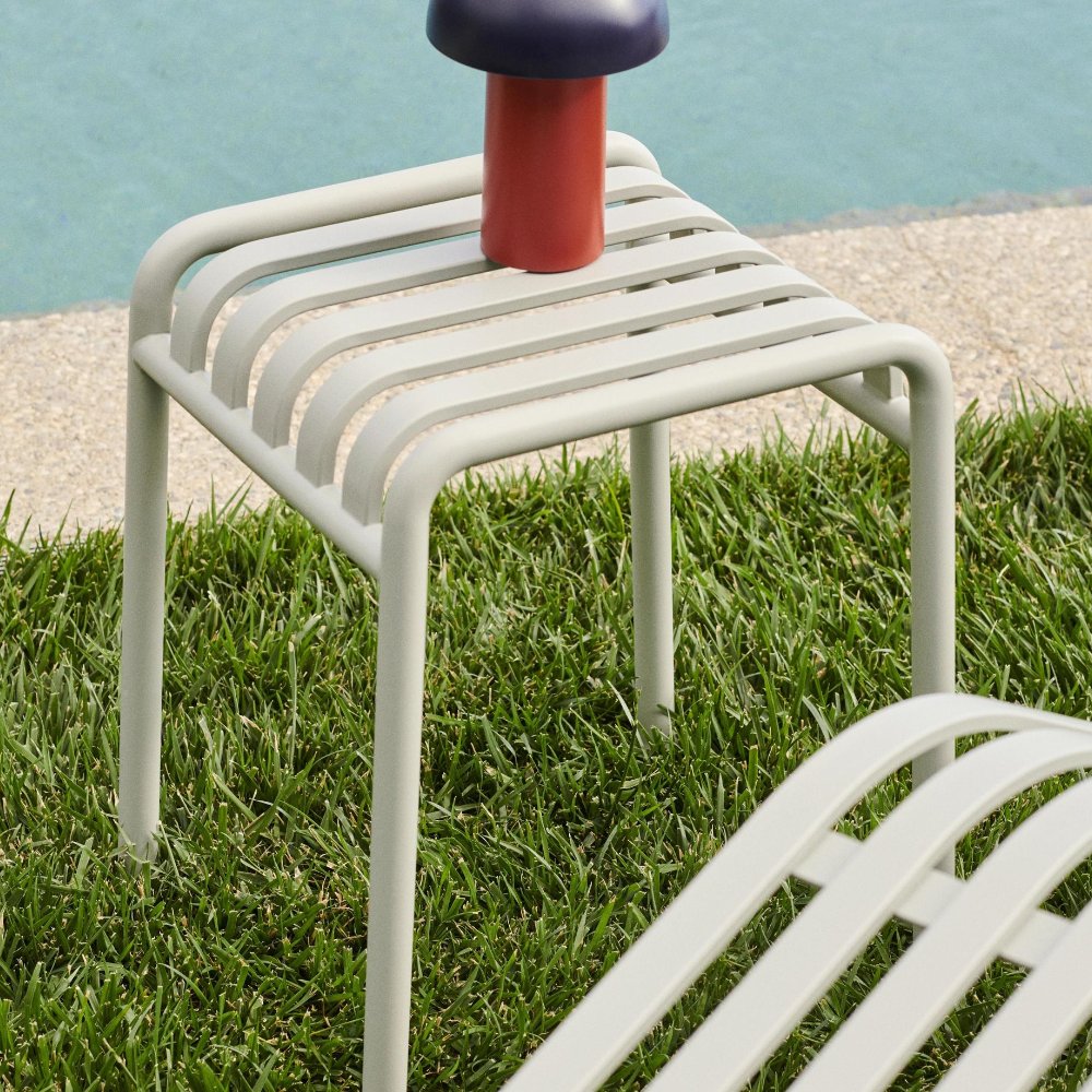 Palissade Stool - Sky grey