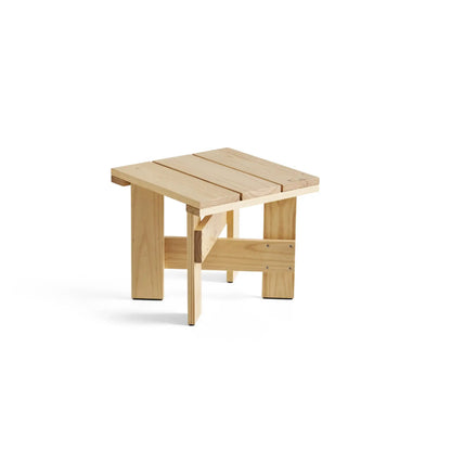 Crate Low Table - Lacquered Pinewood