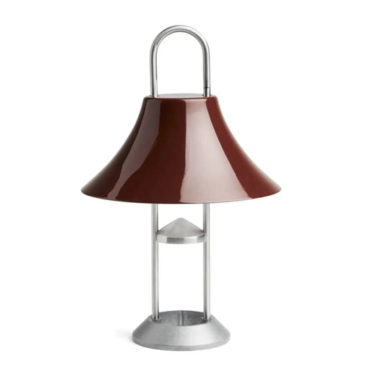 Mousqueton Portable Lamp - Iron red