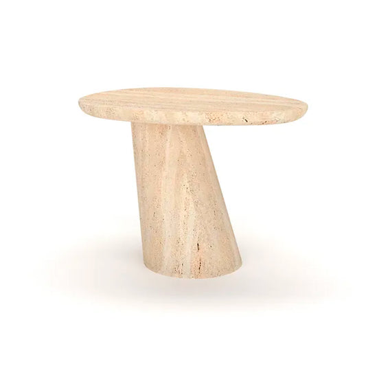 Bubble Outdoor Side Table – Travertine