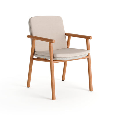 Benoa Teak Armchair - Linnen