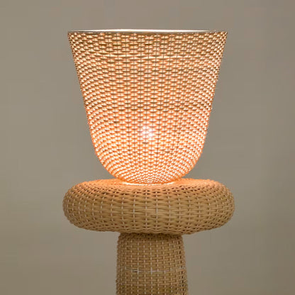 Neuda Rattan Floor Lamp