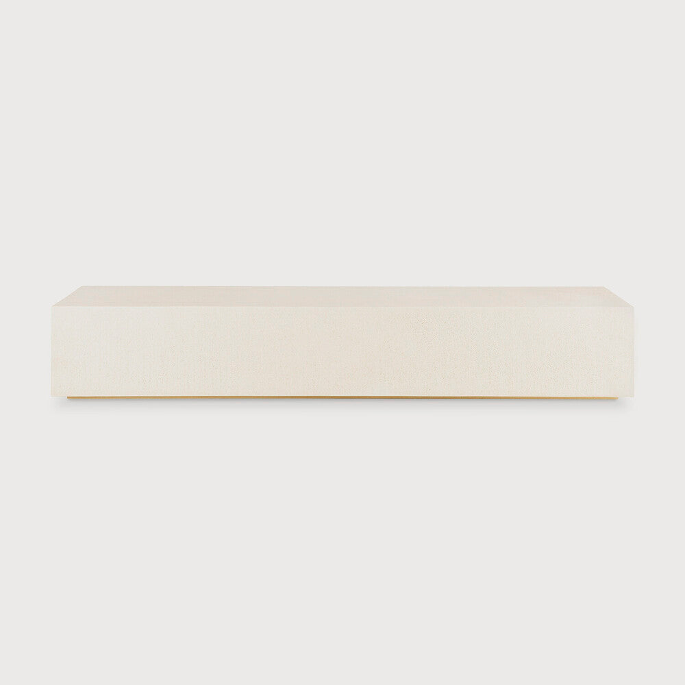 Elements Floor Shelf - Off-White Microcement