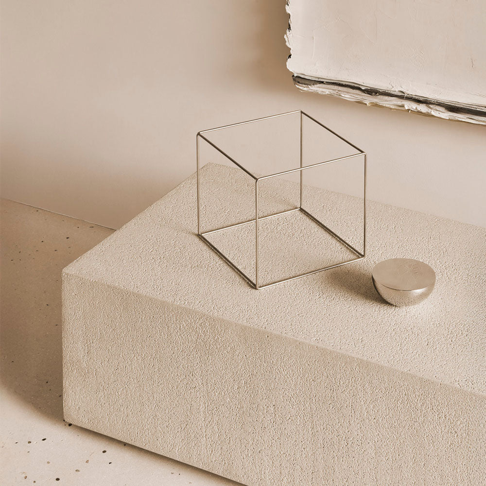 Elements Floor Shelf - Off-White Microcement