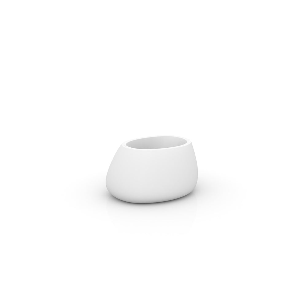 Stone Planter - White