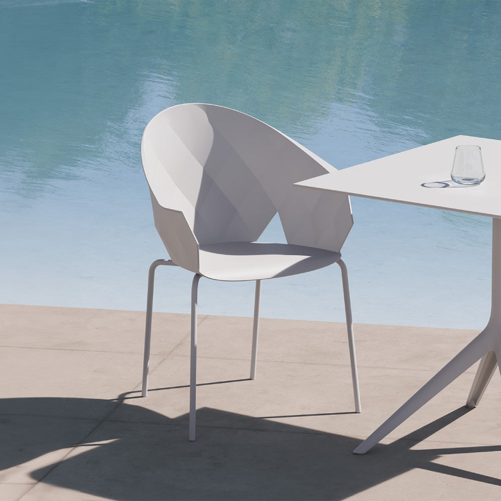 Vases Armchair - White