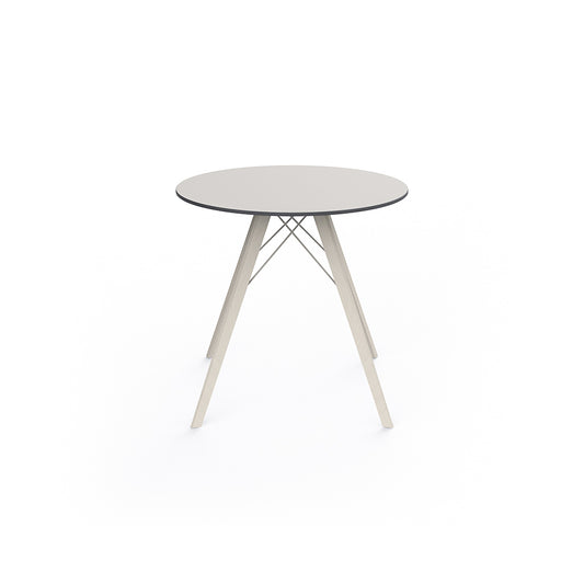 Faz Wood Dining Table, Diam. 80 cm