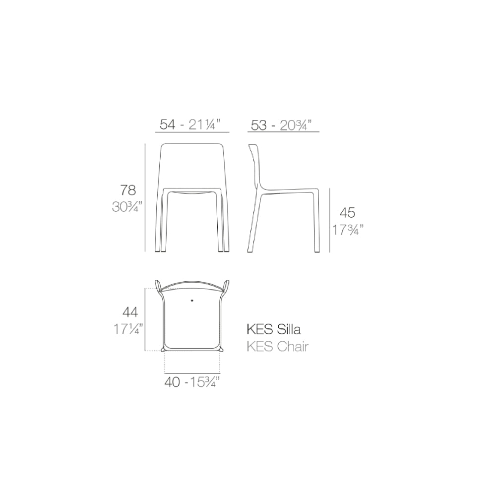 Kes Chair - Ecru