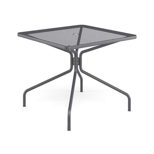 Cambi 4 Seat square table 90x90 cm - Antique iron