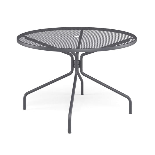 Cambi 6 Seat round table diam. 120 cm - Antique iron