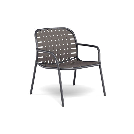 Yard Lounge Chair 73x71,5 cm - Black|grey black