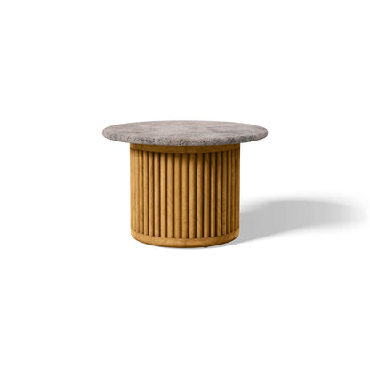 Otto Low Table Diam. 60 cm - Muschelkalk