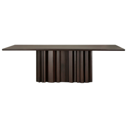 Sequence Dining Table - Mahogany Dark Brown
