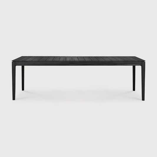 Bok Teak Outdoor Dining Table - Black