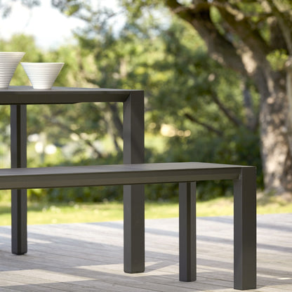 Metris Bench 226 x 39 cm - Lava