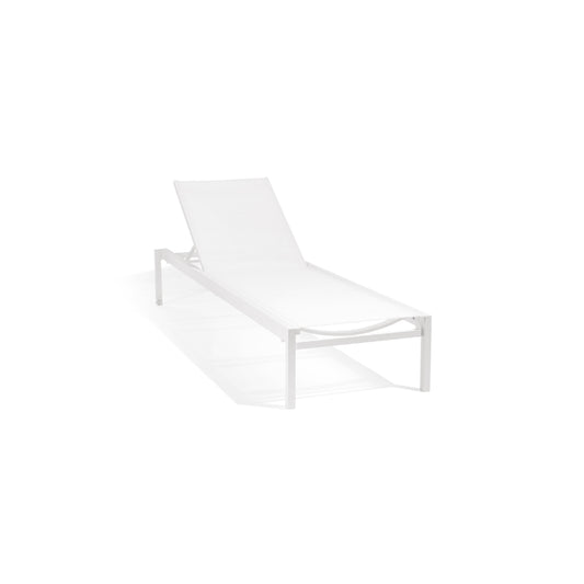 Alexa Lounger - White