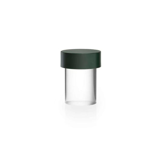 Last Order Clear Portable Lamp - Matte green