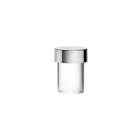 Last Order Clear Portable Lamp - Polished inox