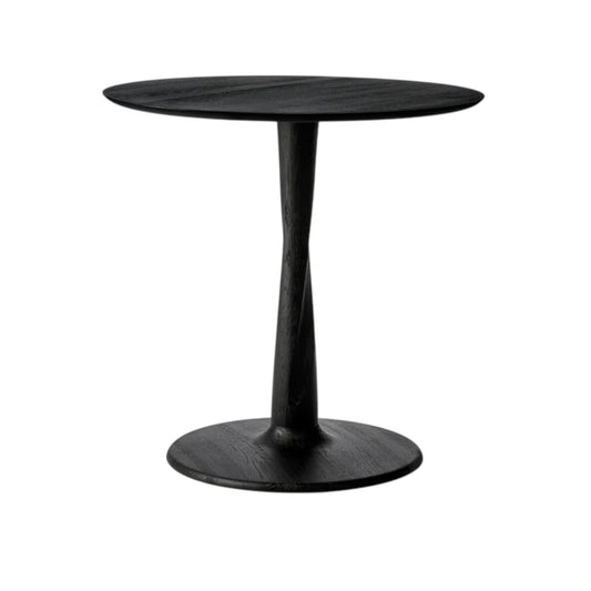 Torsion Dining Table - Oak Black