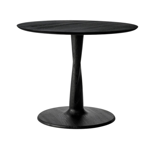 Torsion Dining Table - Oak Black