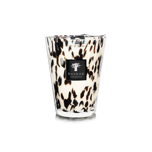 Pearls Black Candle - Max 24
