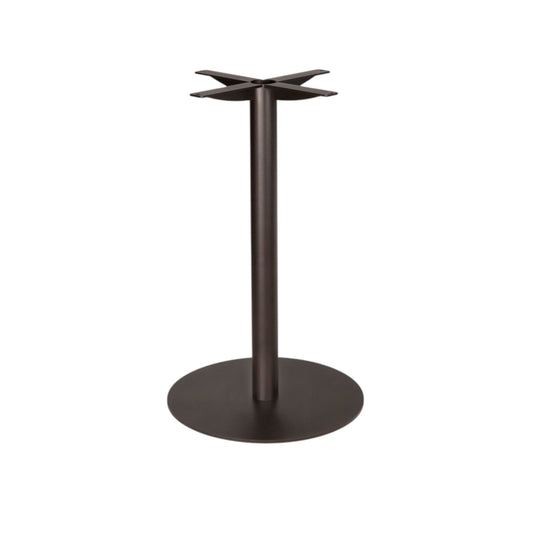Blend Dining Table Base - Dark Bronze Metal