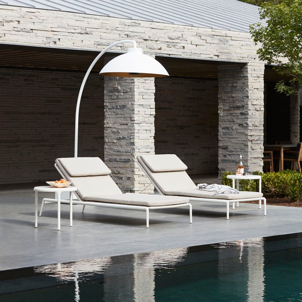 Dome Floorstanding Heater - Snow