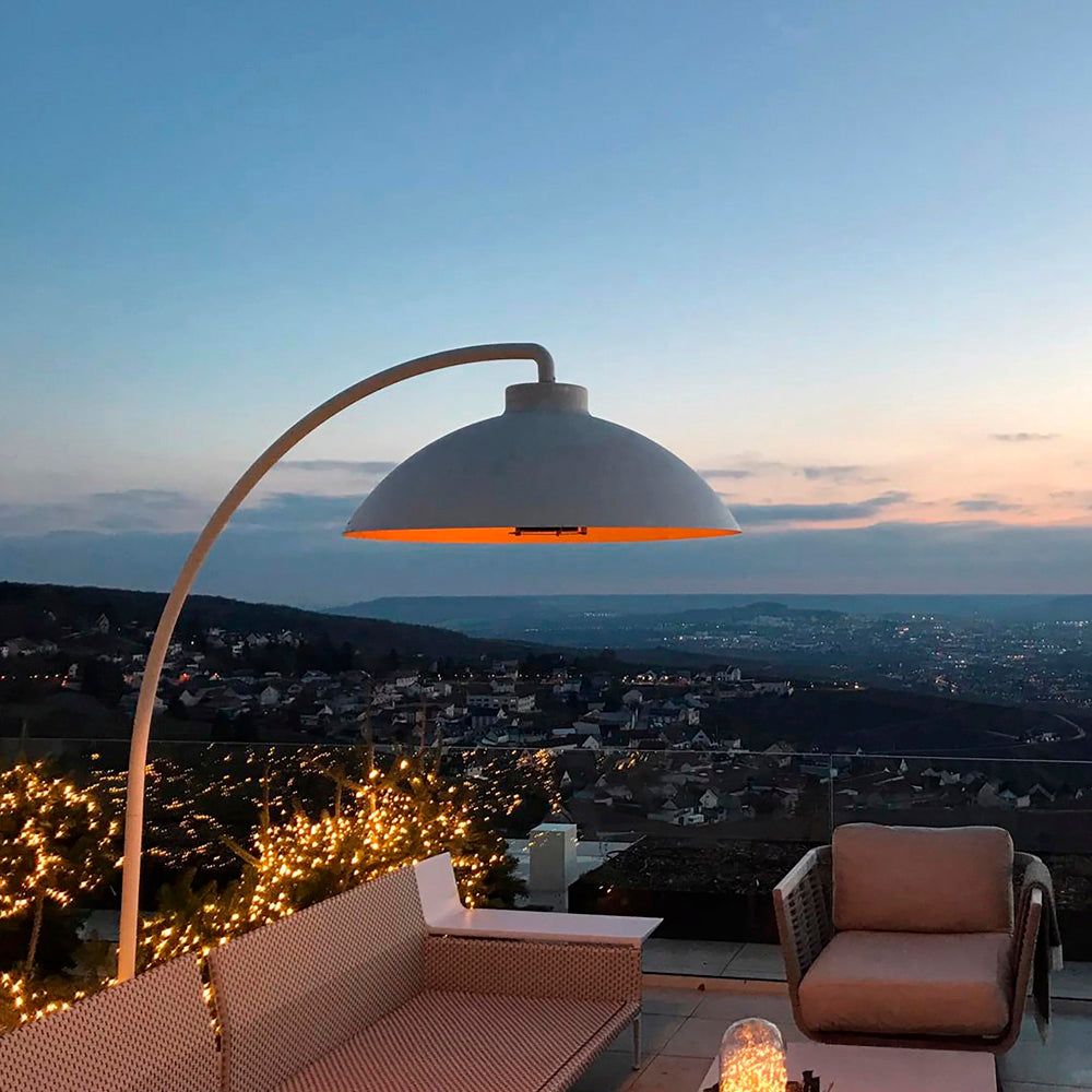 Dome Floorstanding Heater - Snow