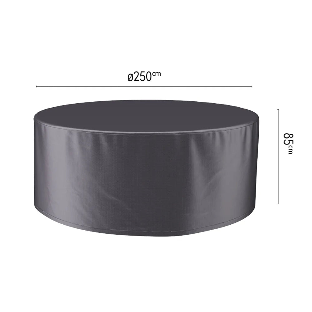 Round Dining Set Protective Cover Diam. 250 cm