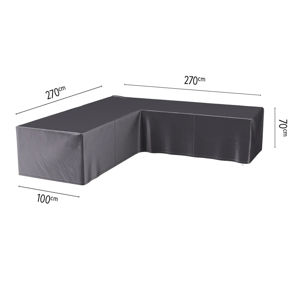 L-Shape Lounge Set Protective Cover 270 x 270 x 100 x 70 cm