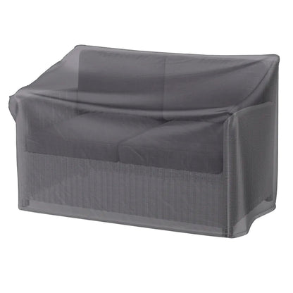 Lounge Benches with High Backrest Protective Cover 140 x 90 x 65/90 cm