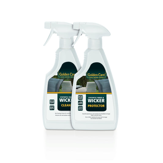 Wicker Care Kit Cleaner and Protector 2x 750 ml