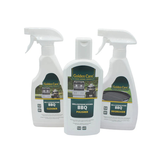 BBQ Care Kit Cleaner, Polisher and Protector 3 x 500 ml