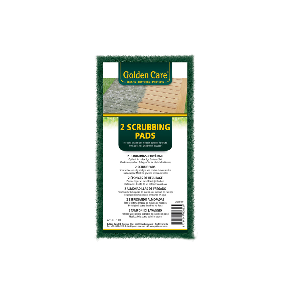 Hard Scrubbing Pads - Green