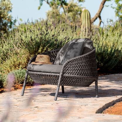 Ahnda Lounge Chair - White Quartz