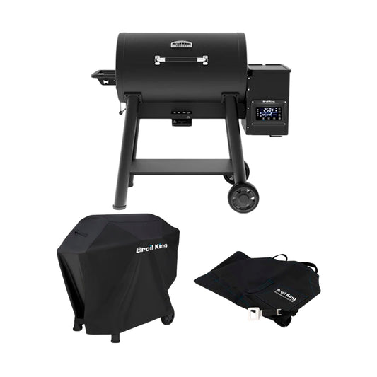 Barbecue Set - Crown Pellet 500 Smoker and Grill