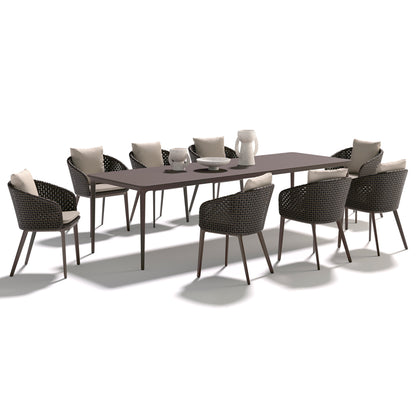 Bellmonde Dining Table XL - Black Pepper