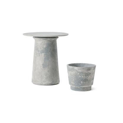 Agapantus Concrete Vase