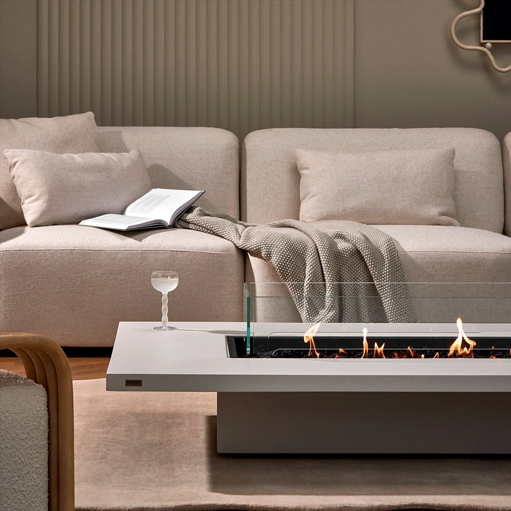 Daiquiri 70 Fire Pit Table - Natural