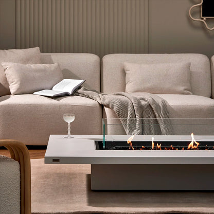 Daiquiri 70 Fire Pit Table - Natural
